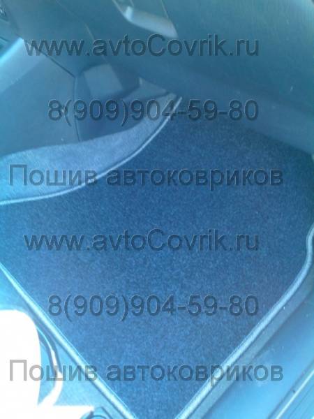 Велюровые коврики в салон Toyota RAV4 II (Тойота Раф 4 2)